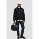 Essential Fleece Sweatshirt Black  KARL LAGERFELD