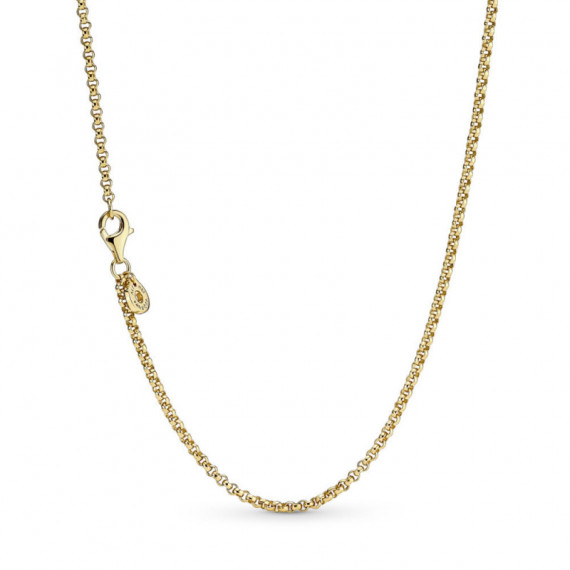 PANDORA Collar de Cadena con un Recubrimiento en Oro de 14K 369260C00