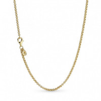 PANDORA Collar de Cadena con un Recubrimiento en Oro de 14K 369260C00