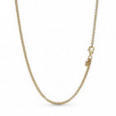 PANDORA Collar de Cadena con un Recubrimiento en Oro de 14K 369260C00
