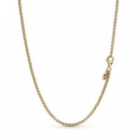 PANDORA Collar de Cadena con un Recubrimiento en Oro de 14K 369260C00
