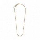 PANDORA Collar de Cadena con un Recubrimiento en Oro de 14K 369260C00