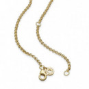 PANDORA Collar de Cadena con un Recubrimiento en Oro de 14K 369260C00
