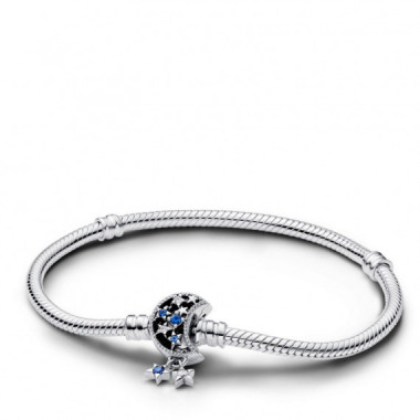 PANDORA PANDORA Moments con Cierre de Luna Brillante​ 592819C01