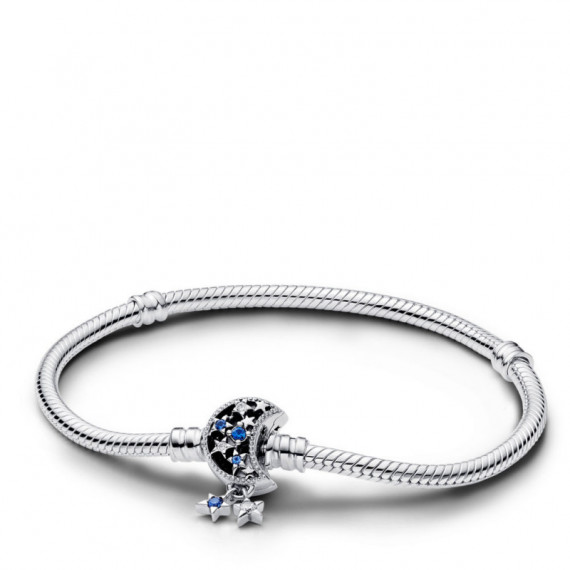 PANDORA PANDORA Moments con Cierre de Luna Brillante​ 592819C01