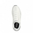 Skechers Zapatillas Tres-Air Uno Blancas 183070-WHT