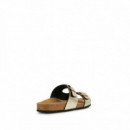 Geox Sandalias Brionia Oro D35LSL 000BN-C2012