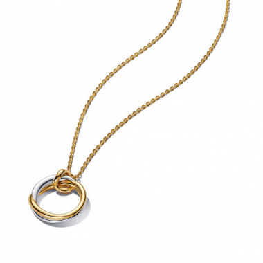 PANDORA Collar con Colgante con Forma Org&aacute;nica 363882C00