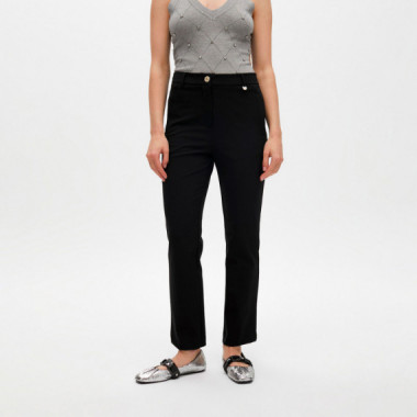 Lola Casademunt Pantal&oacute;n b&aacute;sico tejido LF2514024-00N