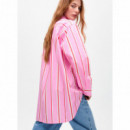 Lola Casademunt Camisa oversize rayada LF2515009-223