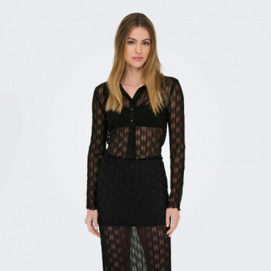 Only Blusa Negra 15352669-C-N10