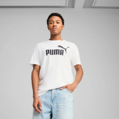 Puma Camisetas ESS No 1 Logo Tee Blanco 682532-02-WHITE