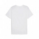 Puma Camisetas ESS No 1 Logo Tee Blanco 682532-02-WHITE