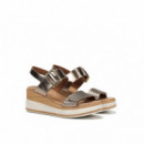 Fluchos Sandalias Prince Oro D9642-GV-GALVANO CAVA