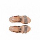 Fluchos Sandalias Prince Oro D9642-GV-GALVANO CAVA