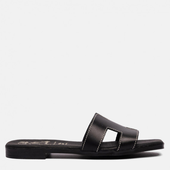 Oh My Sandals Sandalia plana en piel 5810-NEGRO