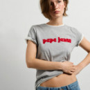 Pepe Jeans Camiseta básica con logotipo PL5000293-933