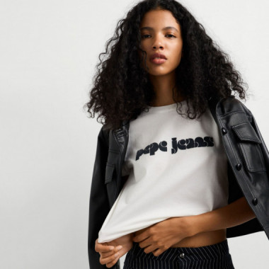 Pepe Jeans Camiseta b&aacute;sica con logotipo PL5000293-808