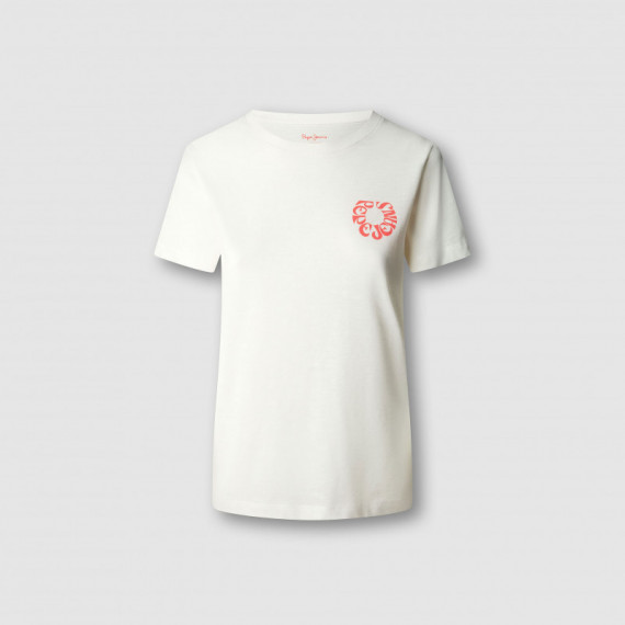 Pepe Jeans Camiseta básica con pequeño logotipo PL5000294-808