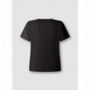 Pepe Jeans Camiseta básica con pequeño logotipo PL5000300-999