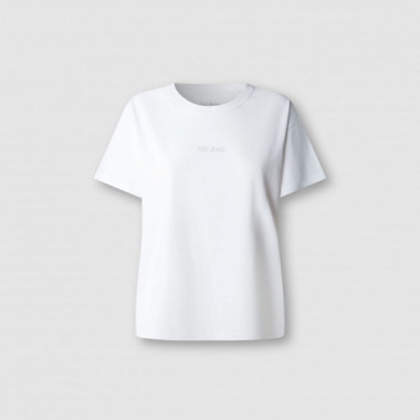 Pepe Jeans Camiseta b&aacute;sica con peque&ntilde;o logotipo PL5000300-800
