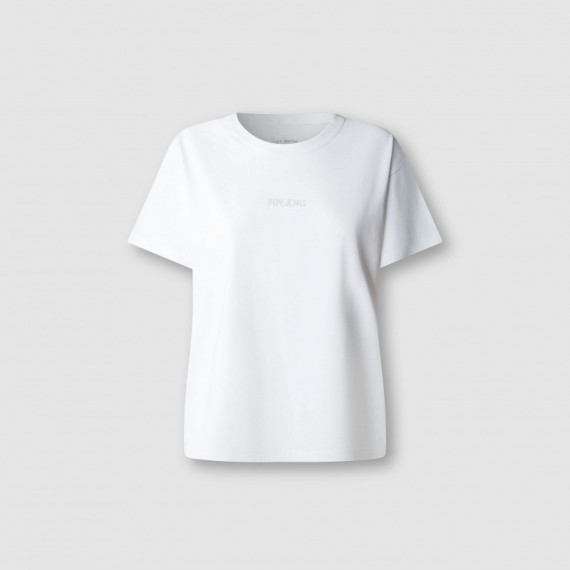 Pepe Jeans Camiseta básica con pequeño logotipo PL5000300-800