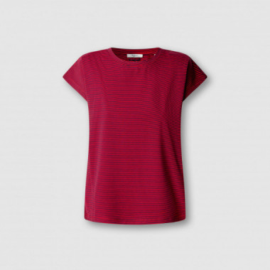 Pepe Jeans Camiseta de rayas con manga PL5000304-280