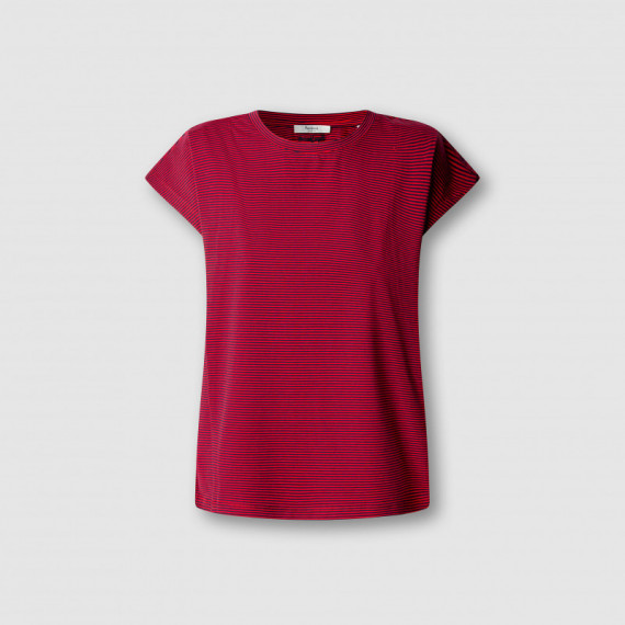 Pepe Jeans Camiseta de rayas con manga PL5000304-280