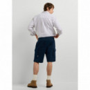 Pepe Jeans Bermuda cargo en tejido jersey PM8000098-594