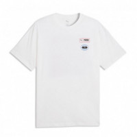 PUMA Camiseta Relaxed Stacked Tee 694368-02