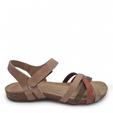 Nature Feet Sandalias Beige 4486-BEIGE-BEIGE-TEJA-KAK