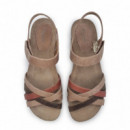 Nature Feet Sandalias Beige 4486-BEIGE-BEIGE-TEJA-KAK