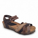 Nature Feet Sandalias marrones 5338-PARDO-OURS-MOKA-BEIG