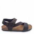 Nature Feet Sandalias marrones 9557-MOKA