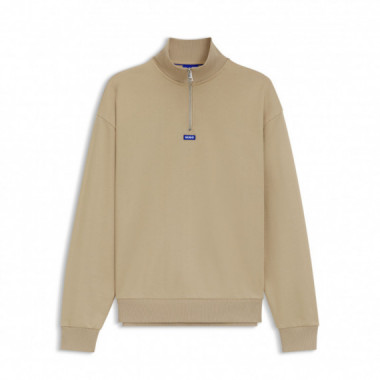 Hugo Blue Sudadera en felpa de algod&oacute;n 50522367-269