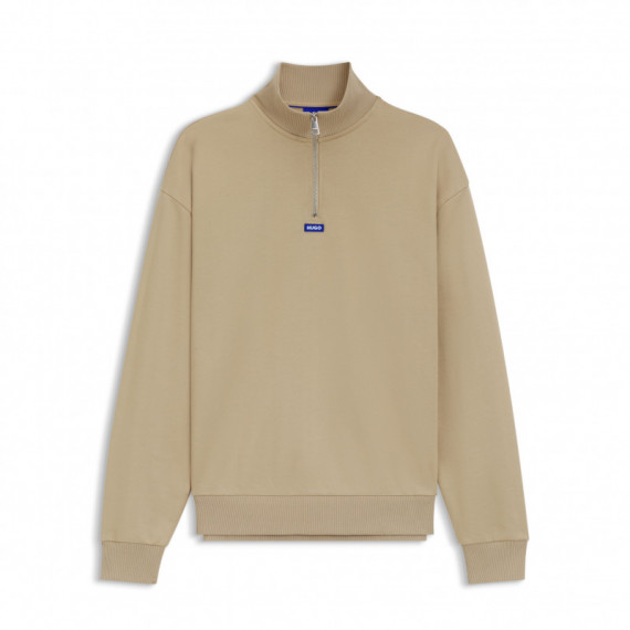 Hugo Blue Sudadera en felpa de algodón 50522367-269