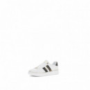 Guess  Zapatillas de cuero Barlie fux FLTBRL ELE12-WHIBR