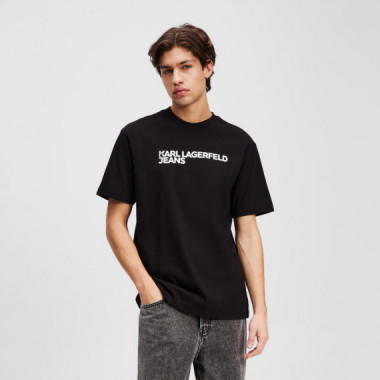 Karl Lagerfeld Jeans Camiseta de cuello redondo A1M17002-999