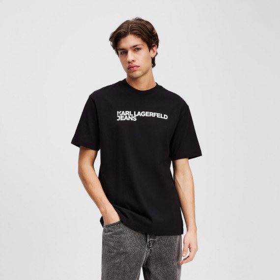 KARL LAGERFELD Jeans Camiseta de Cuello Redondo A1M17002-999