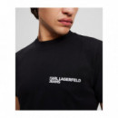 KARL LAGERFELD Jeans Camiseta de Manga Corta A1M17003-999