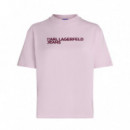 Karl Lagerfeld Jeans Camiseta boxy A1W17005-2QE