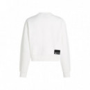 KARL LAGERFELD Jeans Sudadera de Cuello Redondo A1W20005-100