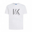 Karl Lagerfeld Jeans Camiseta confeccionada en algodón B4M17026-100