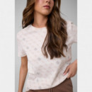 Guess Athleisure Camiseta de punto de algodón V5BI14 I3Z14-PMRI