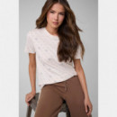 Guess Athleisure Camiseta de punto de algodón V5BI14 I3Z14-PMRI