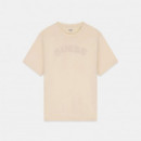 Guess Athleisure Camiseta beige Z6BI04-K6534-G1H6