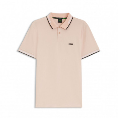 Boss Green Polo contempor&aacute;neo 50506193-836