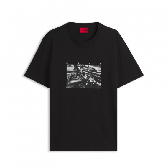 Hugo Red Camiseta de corte relajado 50568628-002