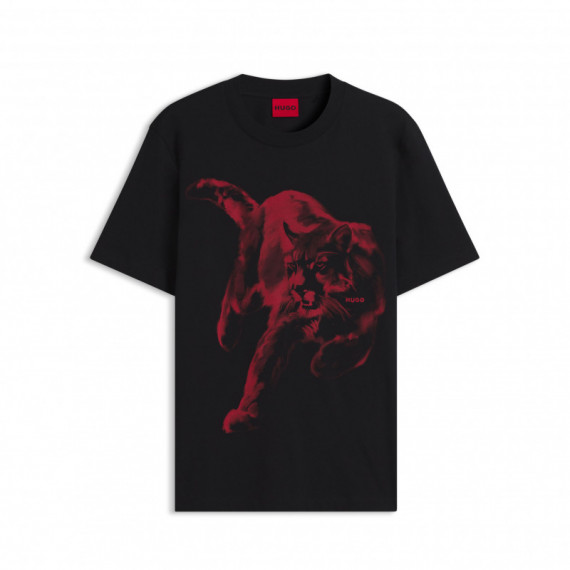 Hugo Red Polo en algodón elástico 50568689-003