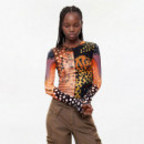 Desigual Camiseta de manga larga 26WWTK28-9019